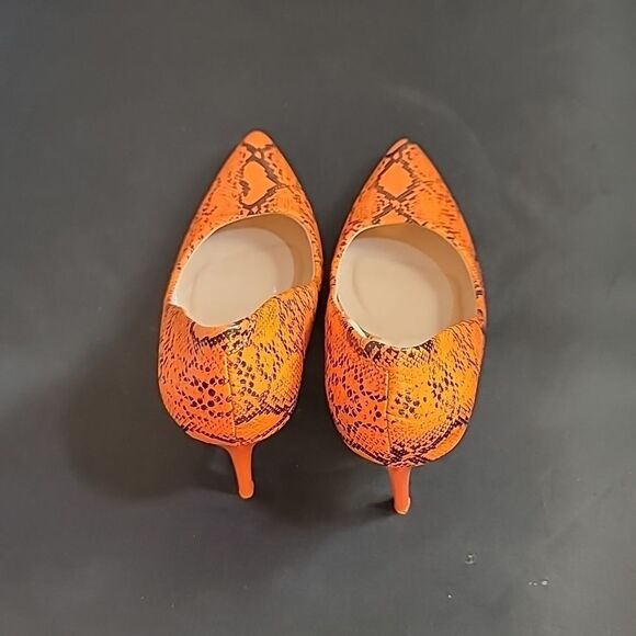 DAILY SEXY POINTE TOE THIN HIGH HEELED SNAKE PRINT SLIP-ON LADY PUMP STILETTOS - Picture 6 of 14